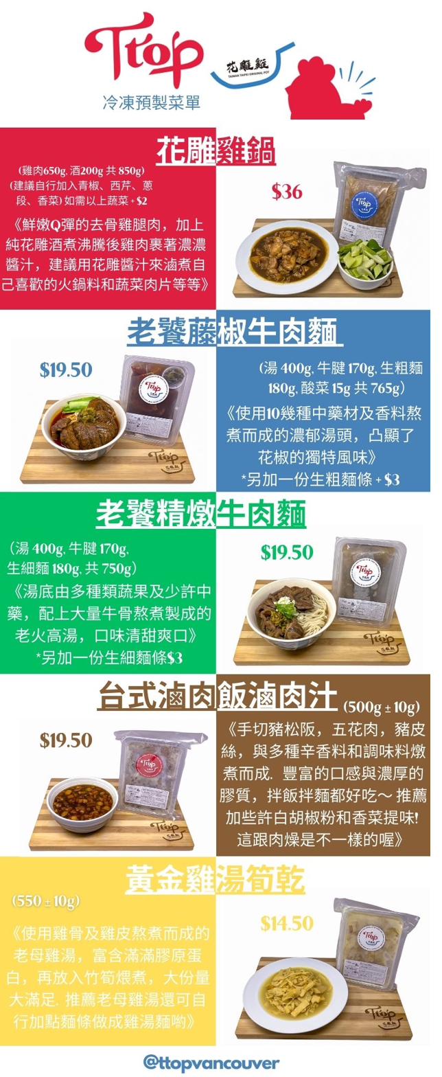TTOP Formosa Chef-Pacs catalogue, page 1