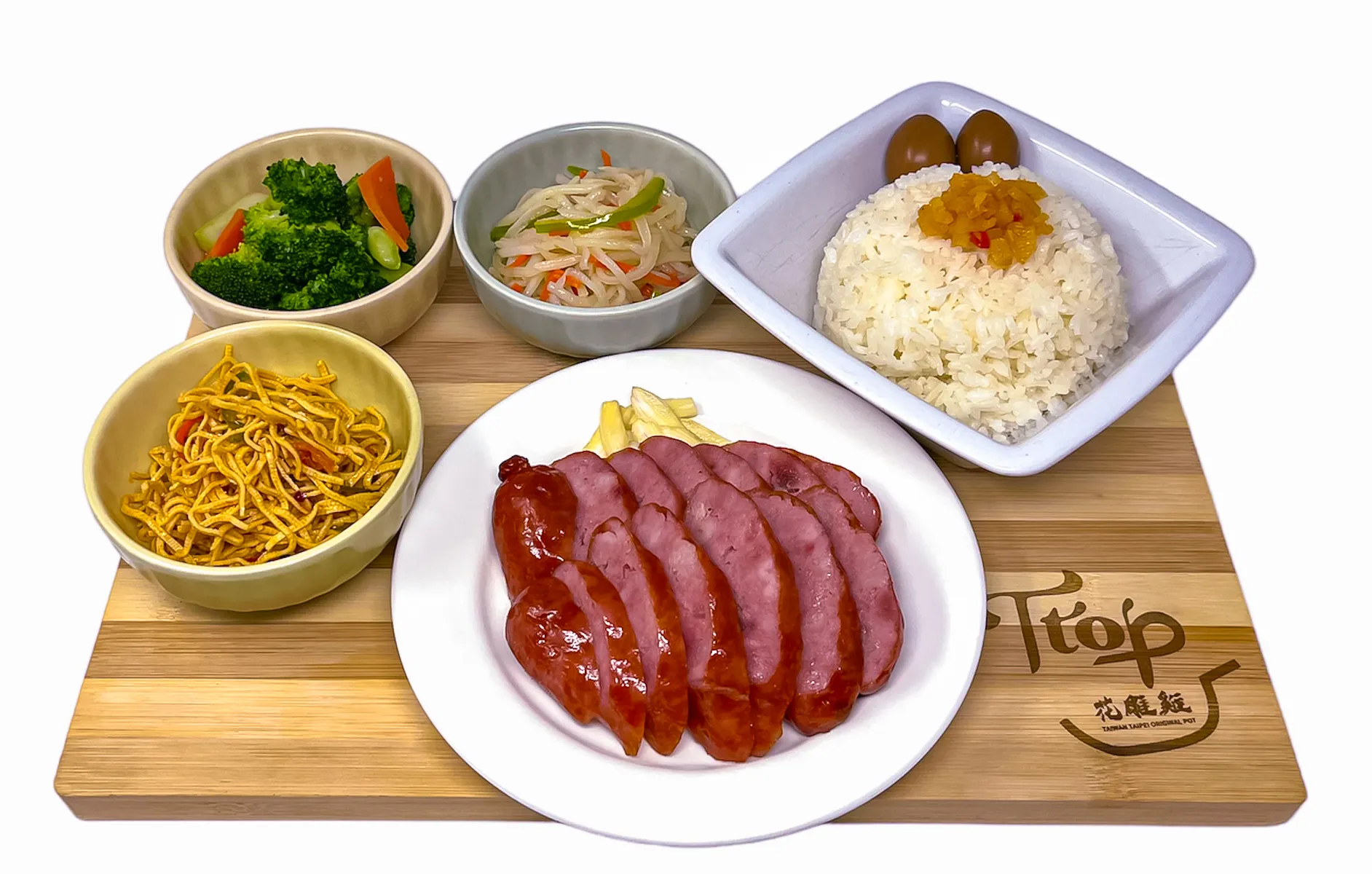 Taiwanese Sausage at TTOP Chicken