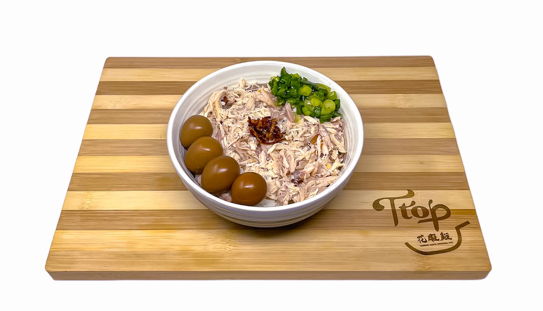 Shredded Chicken Rice at TTOP Chicken
